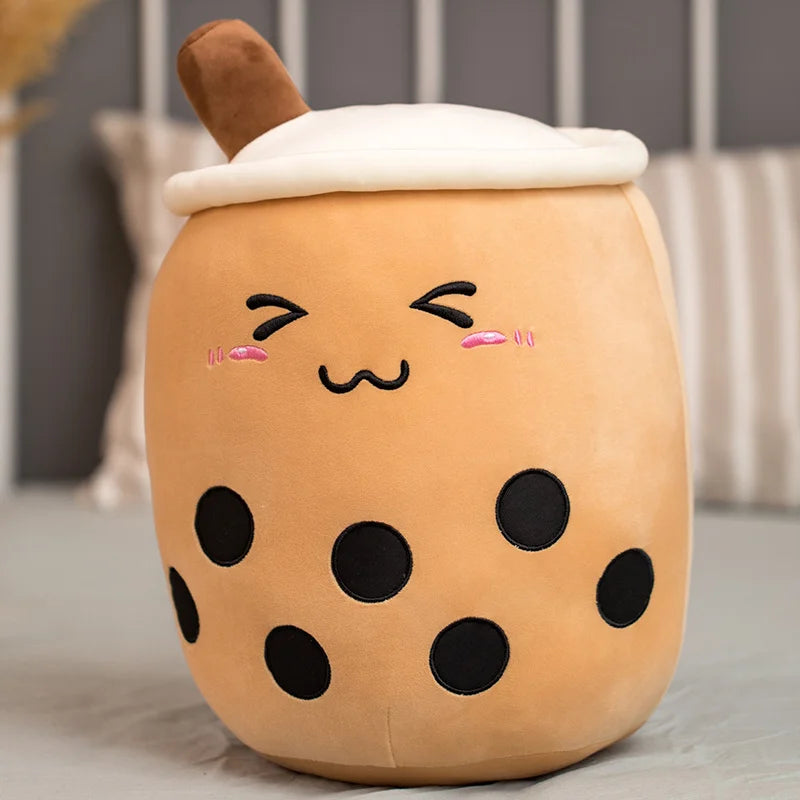 タピオカミルクティー ふわふわ 抱き枕 ぬいぐるみ