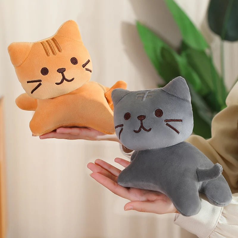 可愛い ふわふわ 猫 マスコット キーホルダー