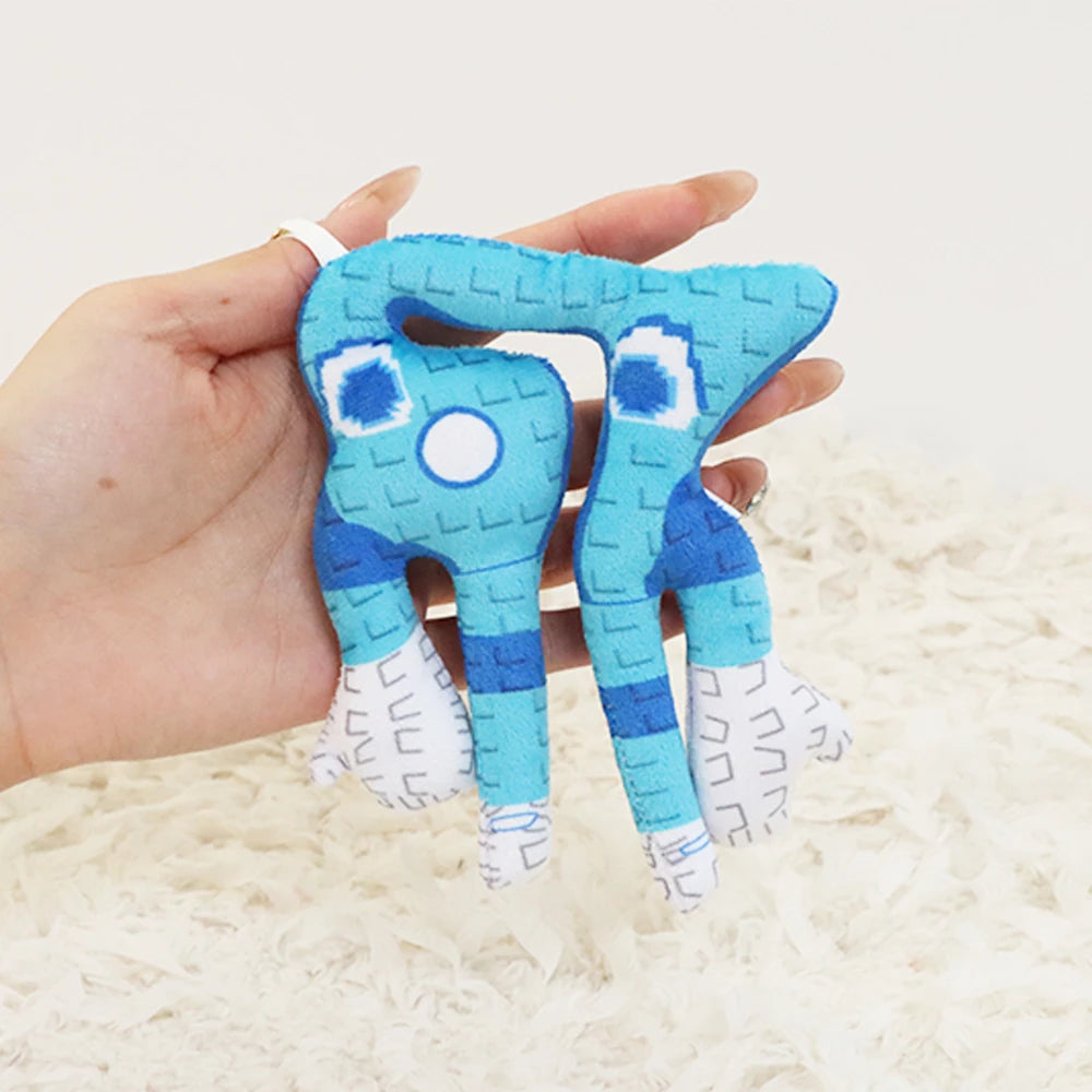 STEAL A BRAINROT Strawberry Elephant Plush Toys Cute No. 67 Keychain Pendant Dolls Game Surrounding Elephant Toys Birthday Gifts