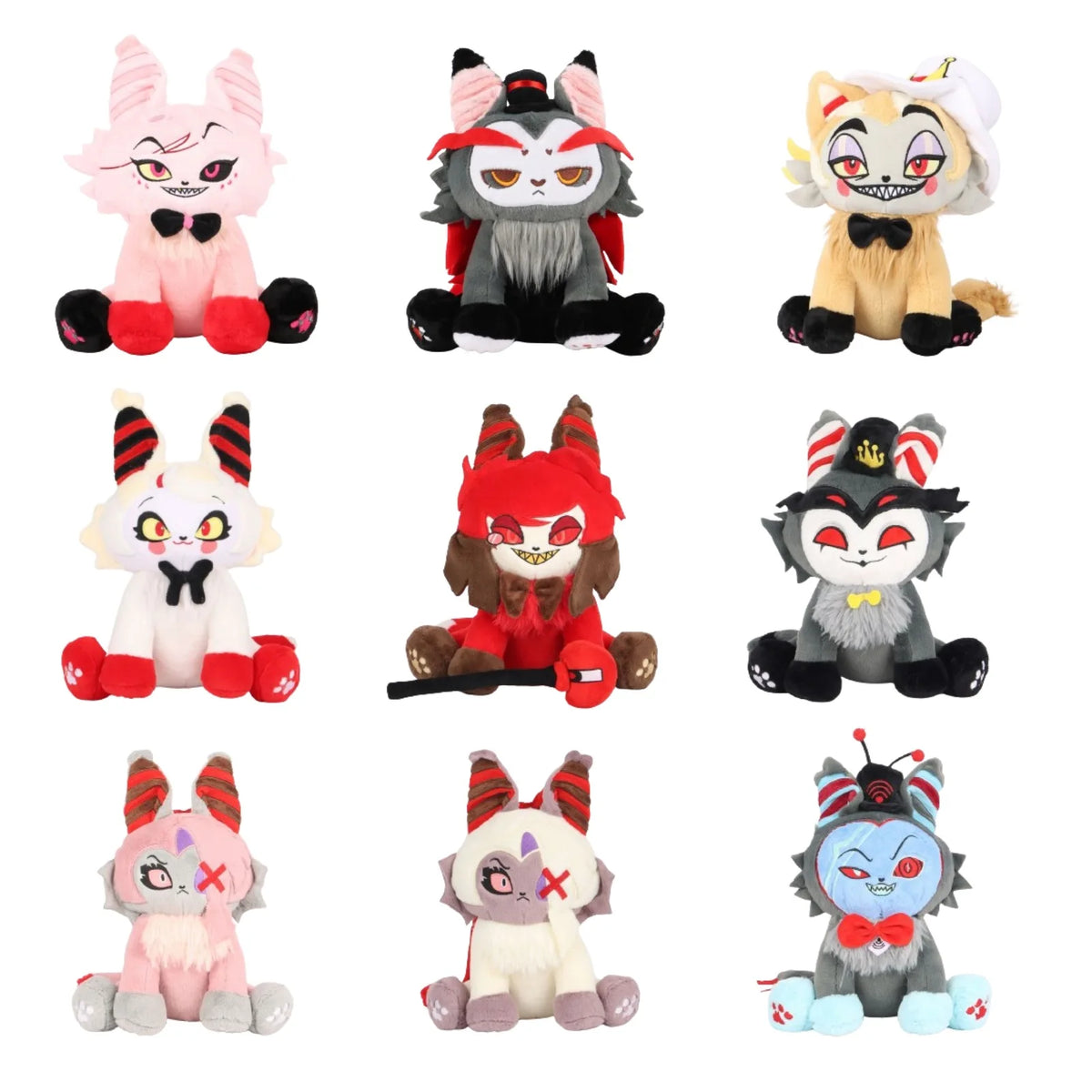 9Styles Hot Game Anime Plush Toys Anime Figure Cat Plushies Dolls Stuffed Animals Kids Toy Gifts Birthday Decor Halloween Gifts
