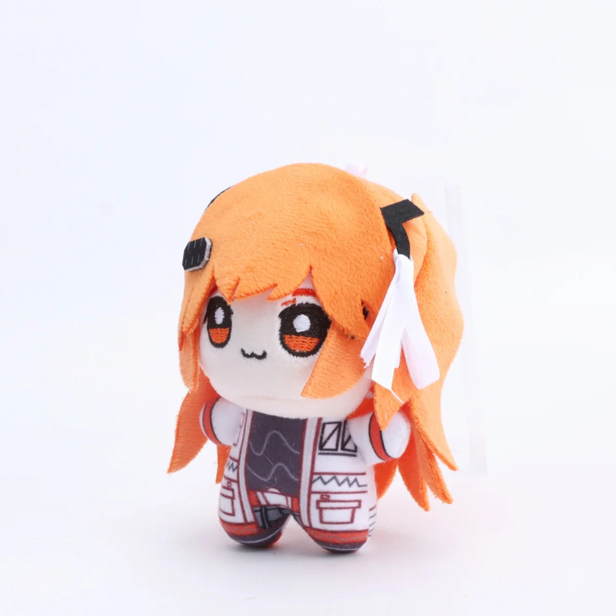 オレンジ髪のジャケットを着たちびキャラぬいぐるみ