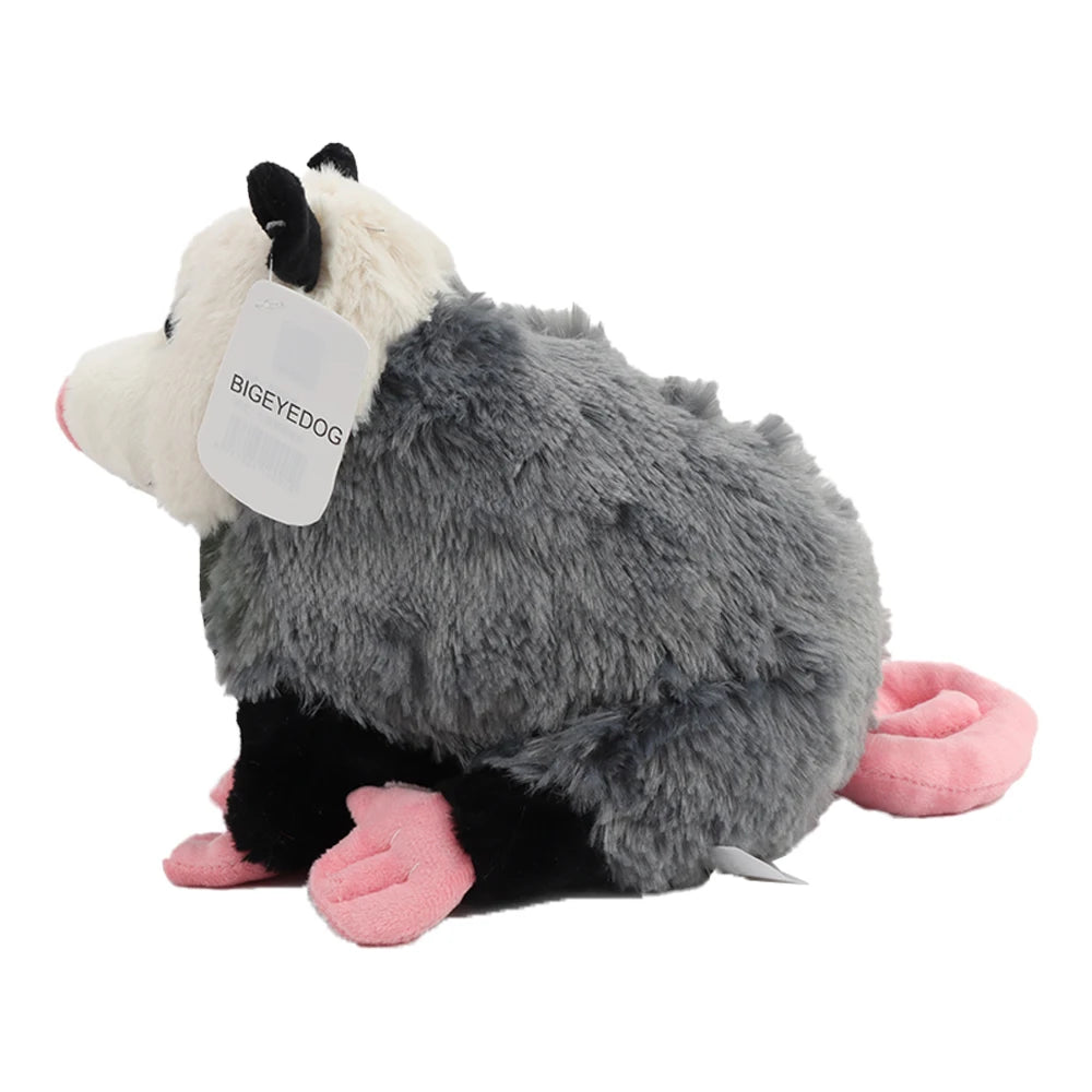 BIGEYEDOG Cute Opossum Plush Toy Mouse Stuffed Animals Doll Simulation Mouse Plushies Toy Kids Birthday Festival Gifts Halloween
