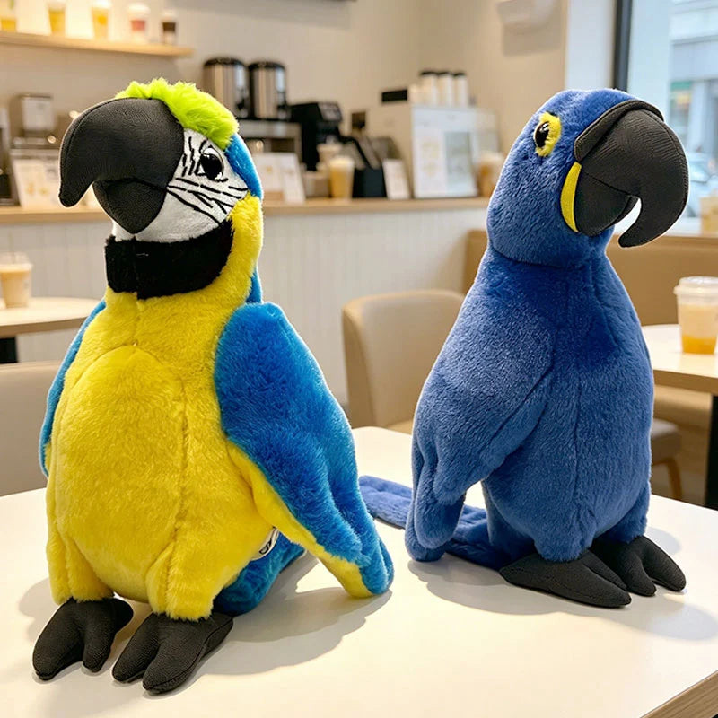 リアルな オウム インコ ぬいぐるみ