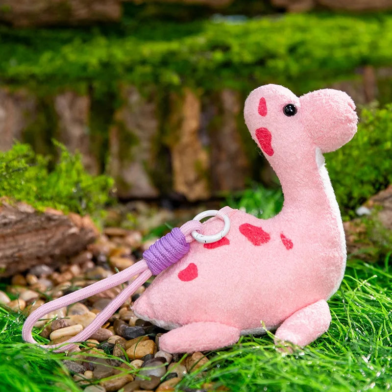 カラフル恐竜 ぬいぐるみ ミニキーホルダー