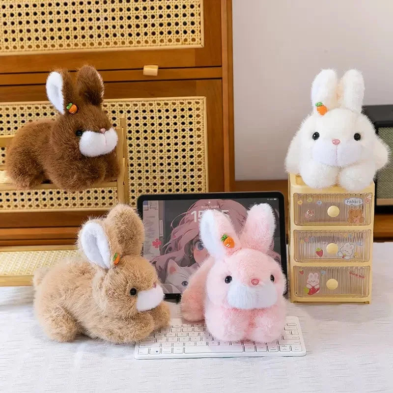 ふわふわ にんじん うさぎ ぬいぐるみ 選べる 4色