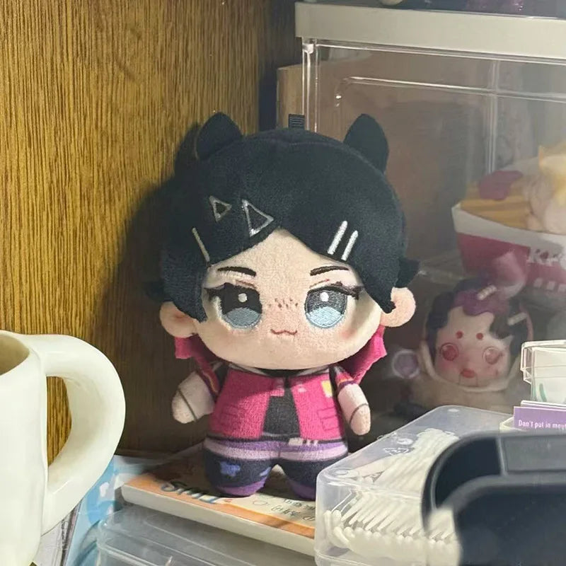 10cm New Game VALORANT Clove Plush Toys High Quality Figure Toy Cartoon Game Anime Cosplay Toys Body Squeaking Plush Pendants