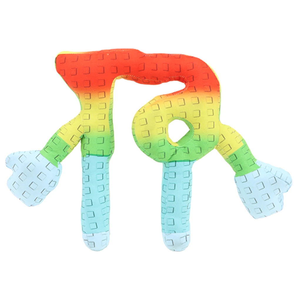 24cm STEAL A BRAINROT Rainbow 67 Plush Toy Cute House Doll Game Surrounding Rainbow No. 67 Toy Soft Toys for Kids Birthday Gifts