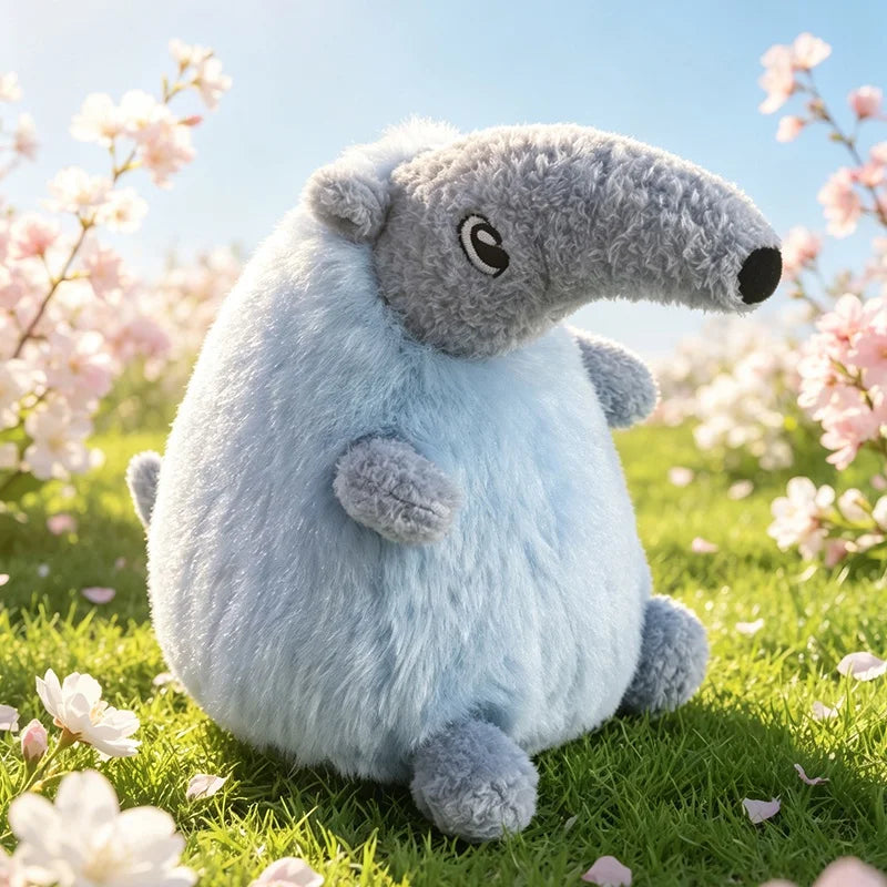 Ultra Soft Fluffy Colorful Anteater Plush Toy Cute Stuffed Animal Doll Kids Adults Cozy Bedroom Sofa Decor Perfect Birthday Gift