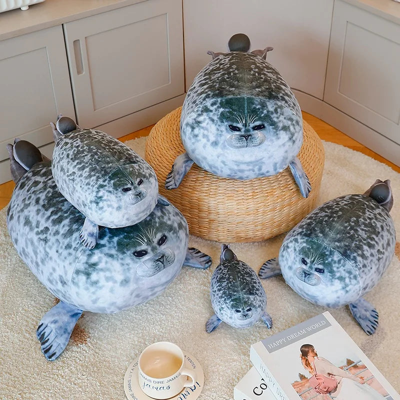 もちもち ゴマフアザラシ 抱き枕 クッション