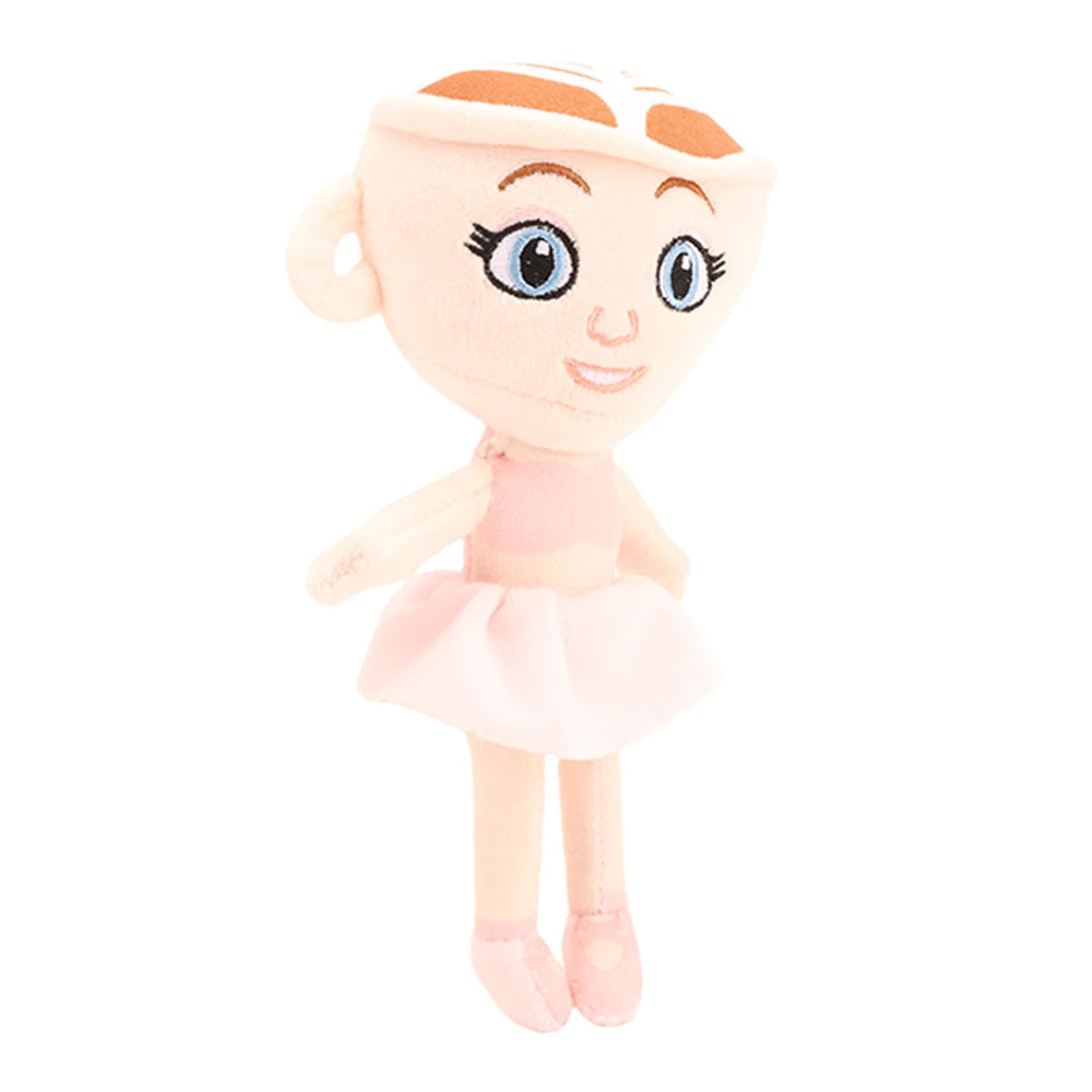 24cm Tung Tung Tung Sahur Plush Toys Game Peripheral Figure Coffee Girl Dolls Italian Ballerina Cappuccino Toys Fans Girls Gifts