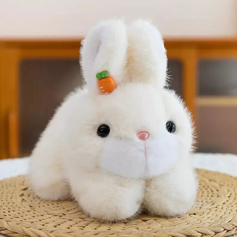ふわふわ にんじん うさぎ ぬいぐるみ 選べる 4色