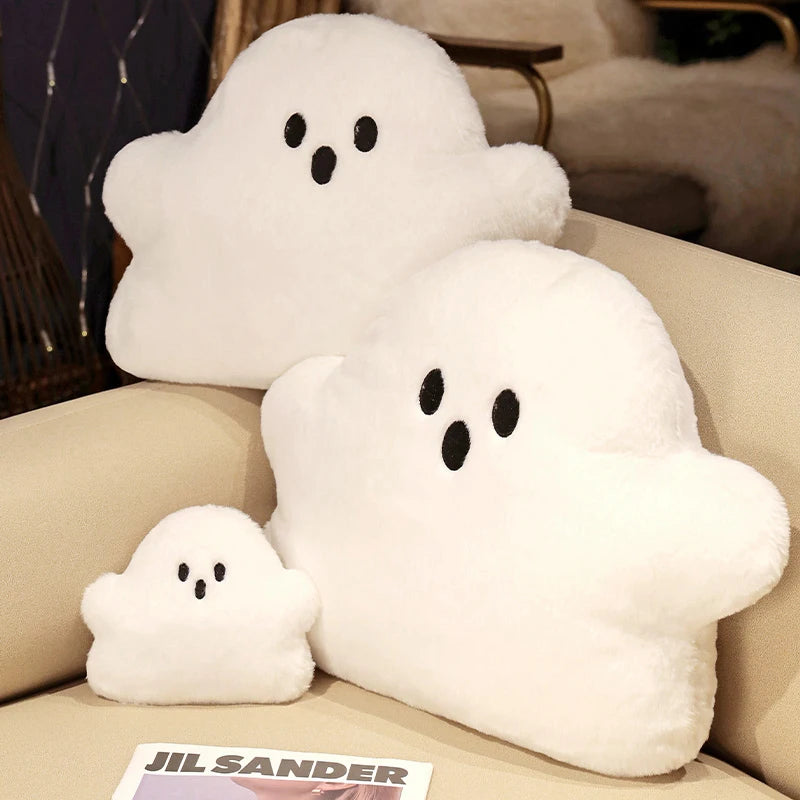 可愛い 白い ふわふわ おばけ クッション ハロウィン