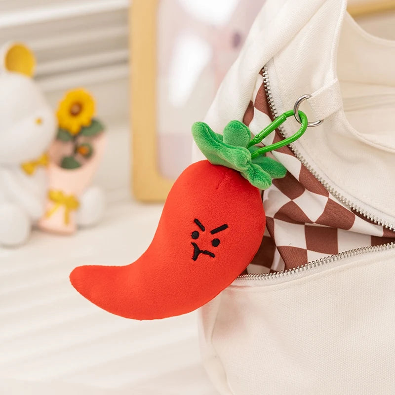 個性的な表情の 野菜 ぬいぐるみ マスコット