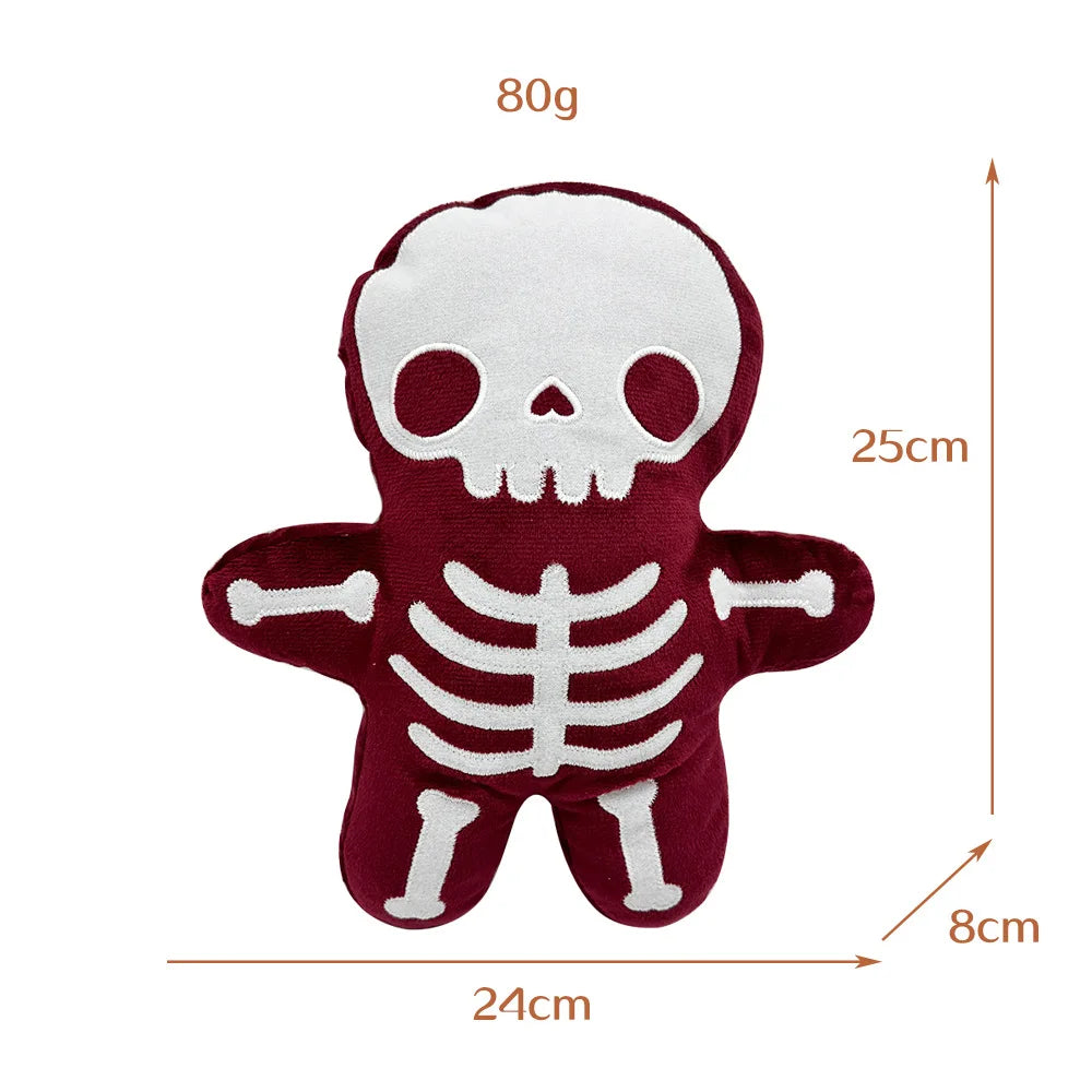 Halloween Plushies Mini Lavender Sleepy Bat Plush Toys Cute Cartoon Skeleton Cat Pillow Soft Ghost Models Halloween Kids Gifts