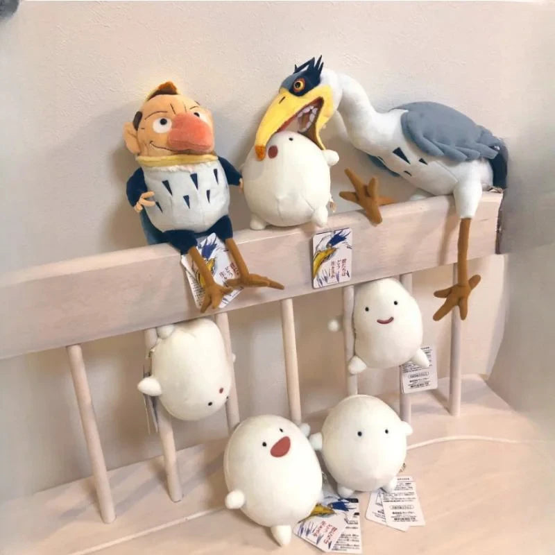 2Sizes The Boy and the Heron Warawara Plush Toys Anime Figure Plushie Dolls Stuffed Toys For Kids Birthday Valentine's Day Gifts