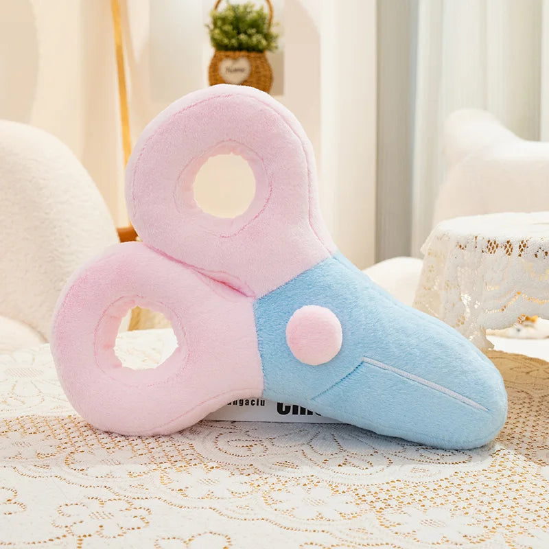 ふわふわ笑顔のパステル文房具ぬいぐるみ
