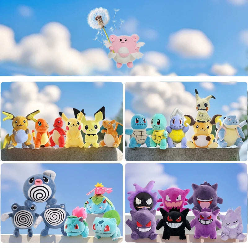 可愛い ポケモン ふわふわ キャラクター ぬいぐるみ