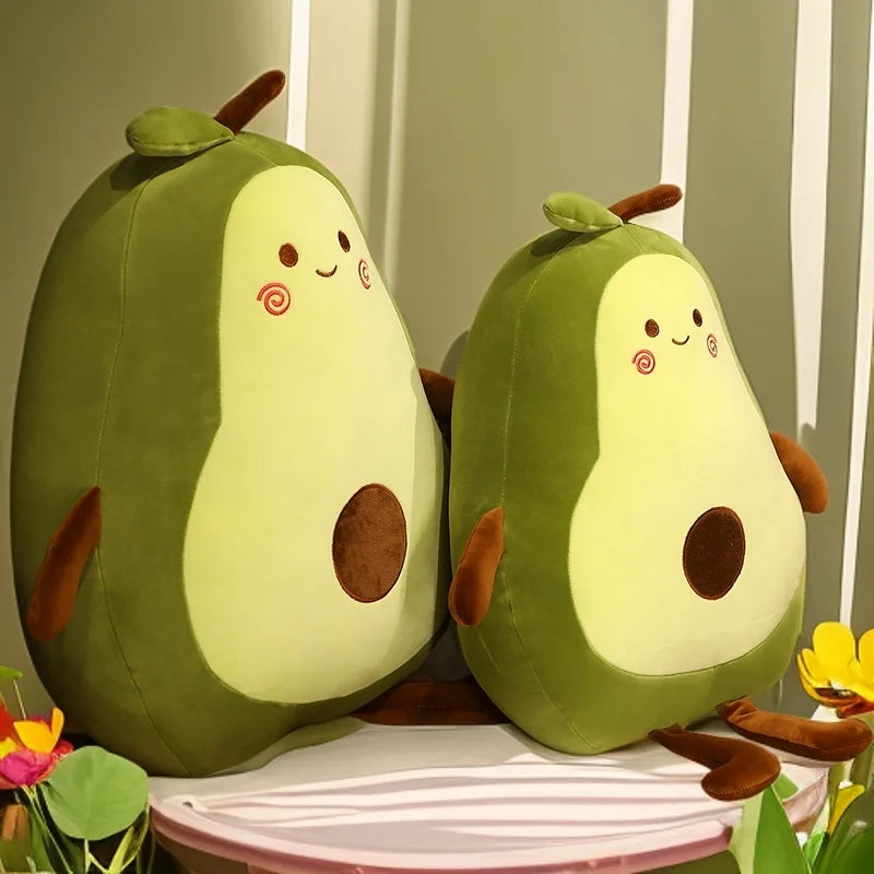 特大 アボカド型 ぬいぐるみ ビーズクッション