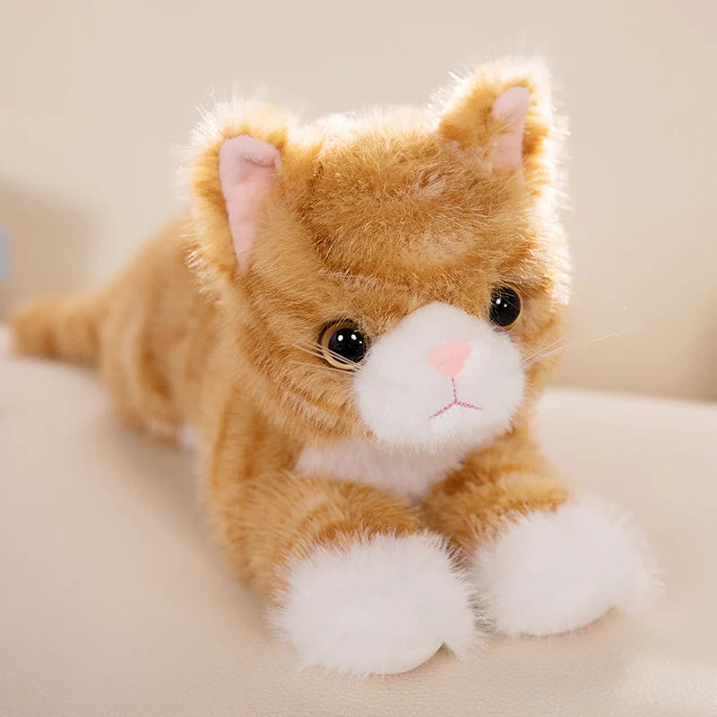 ふわふわ 可愛い オッドアイの仔猫 ぬいぐるみ 多色展開
