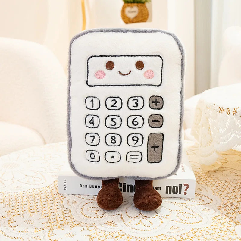 ふわふわ笑顔のパステル文房具ぬいぐるみ