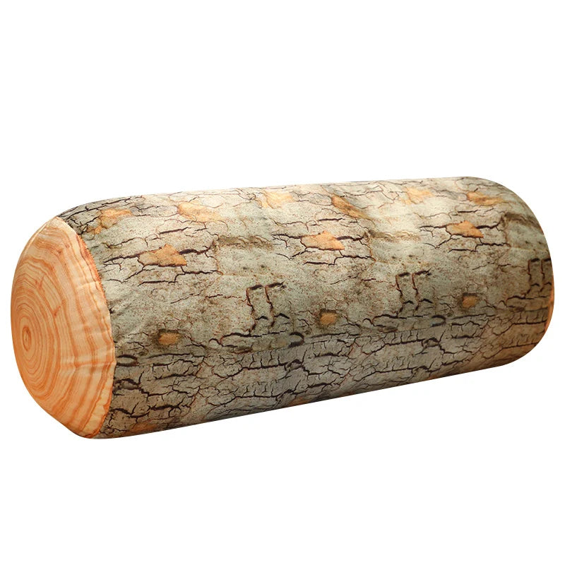 New 1cp Creative Stump Pillow Simulation Wood Stump Pillow Plush Toy Big Tree Pillow Cushion Pillow Birthday Gift Neck Pillow