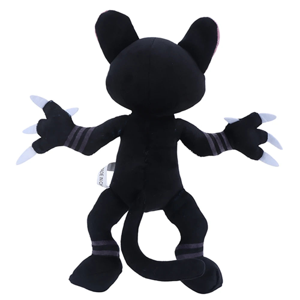 「99 ナイツ・イン・ザ・フォレスト」咆哮する黒猫ぬいぐるみ
