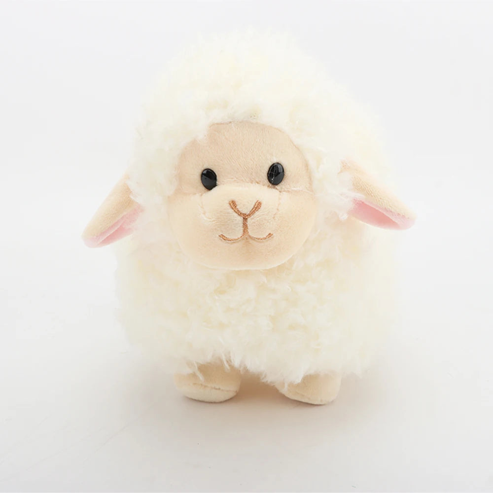 20cm Cute Soft Obediently Lamb Plush Toys Soft Alpaca Plush Dolls Stuffed Sheep Plushie Baby Toys Gifts for Kids Home Decoration