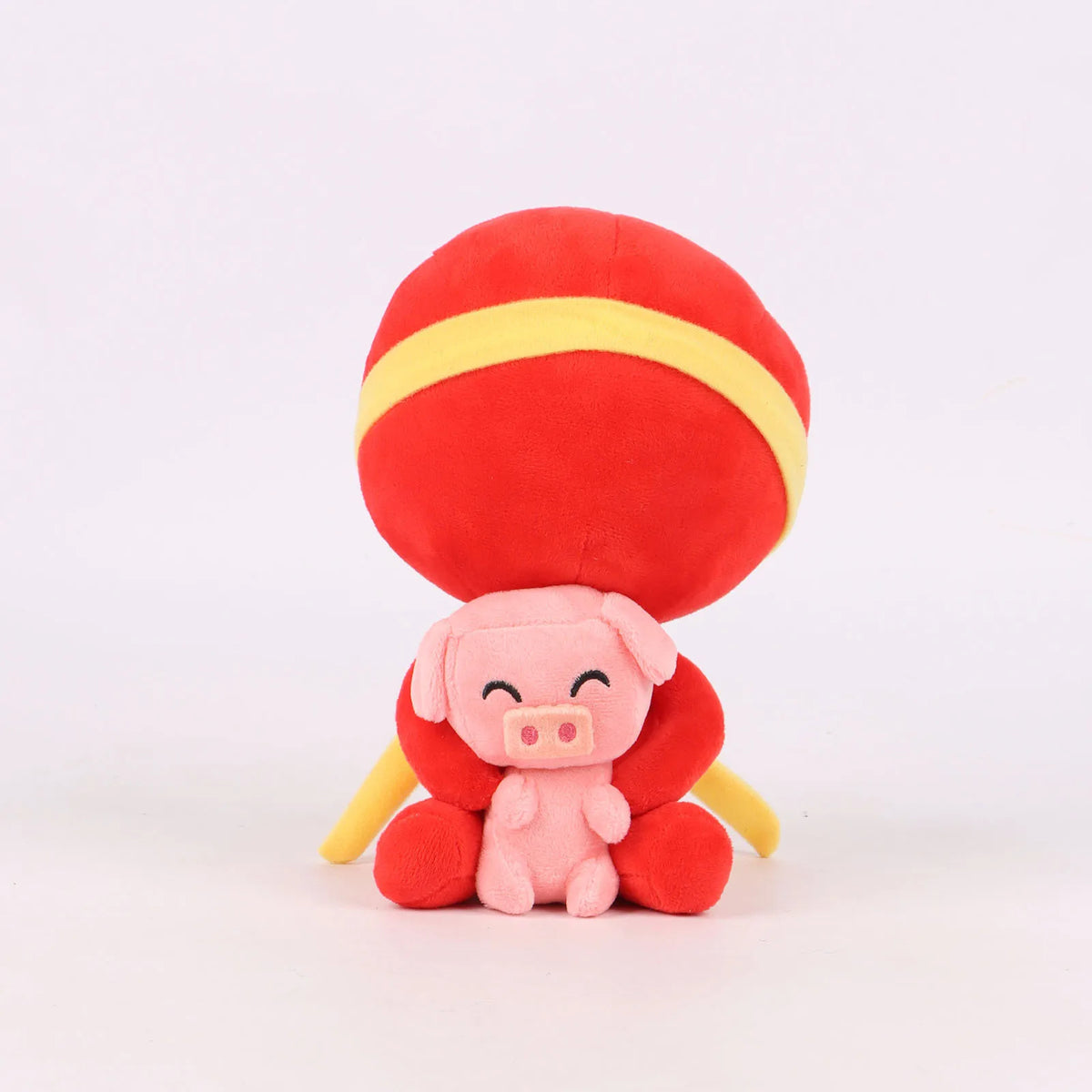 可愛いカラフルな5体セット キャラクターぬいぐるみ 小物付き
