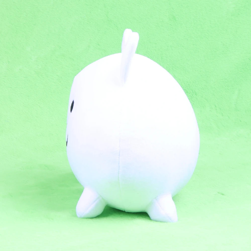 「にゃんこ大戦争」白いネコのふわふわぬいぐるみ
