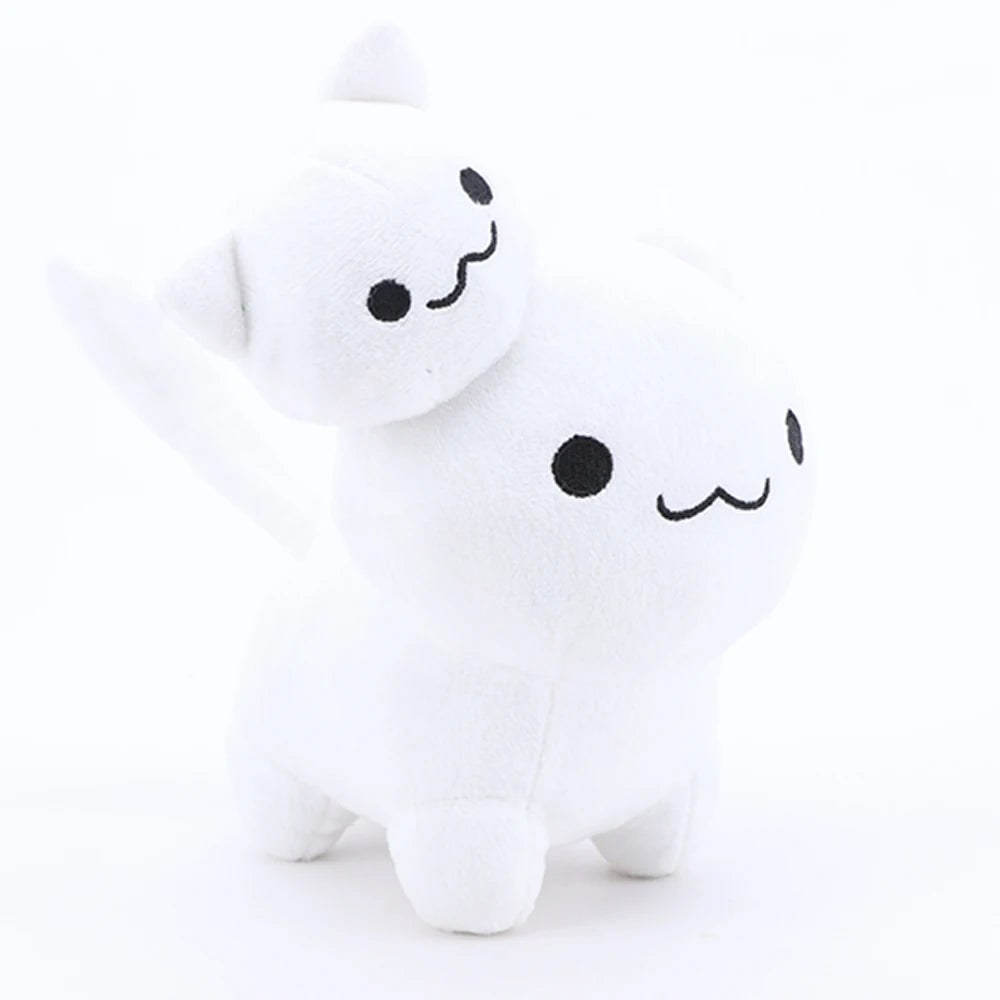 Mewgenics! 白い二頭猫 ぬいぐるみ