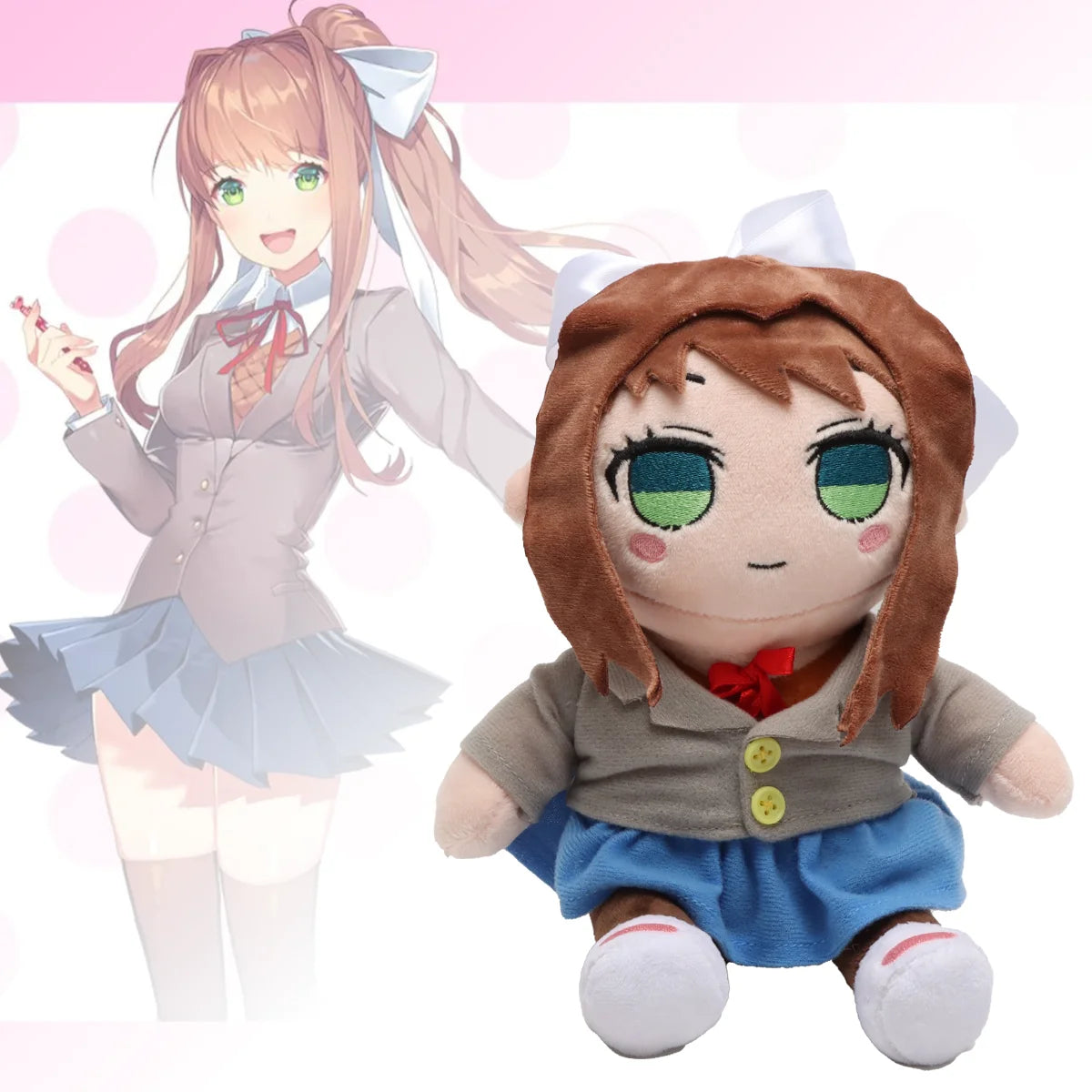 ドキドキ文芸部！ モニカの制服ちびぬいぐるみ