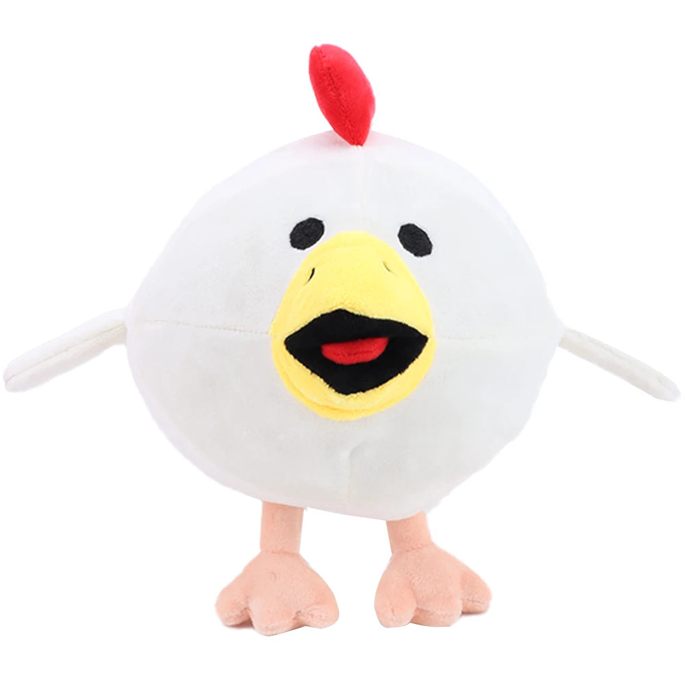 白い ふわふわ 丸々 ひよこ ぬいぐるみ