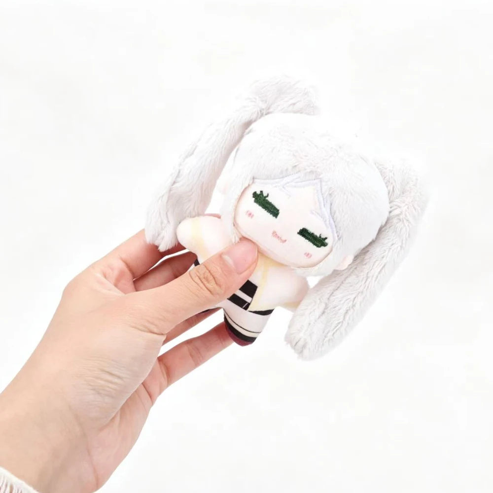 ふわふわ グレーツインテール 眠り顔 ぬいぐるみ