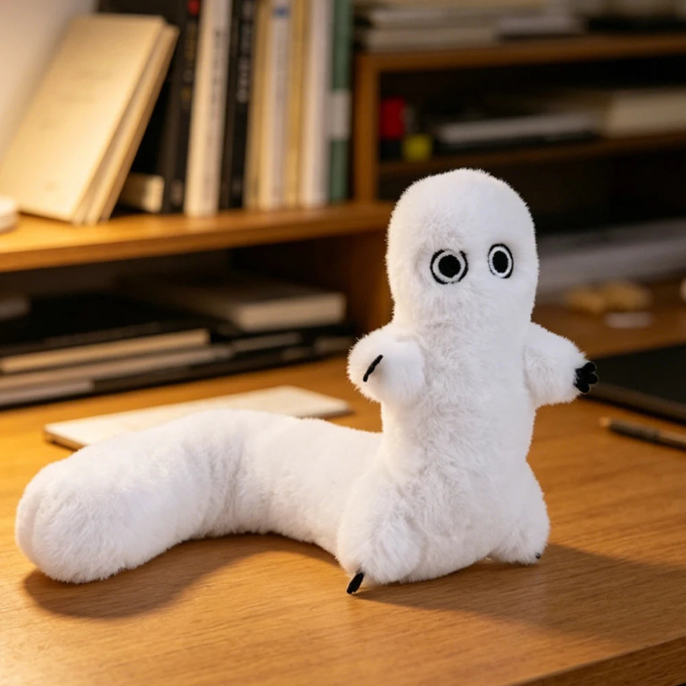 Witch Hat Atelier Fudeworm Plush Toys Fluffy Shapeable Cute Stuffed Toys Anime Brush Buddy Dolls Fans Birthday Gifts Home Decor