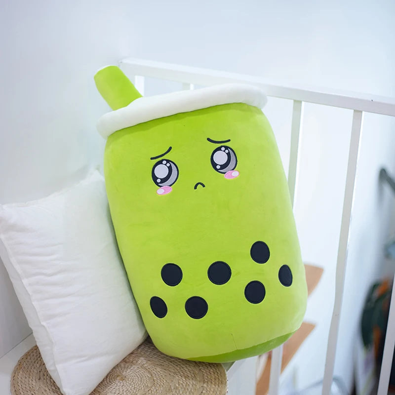 タピオカミルクティー ふわふわ 抱き枕 ぬいぐるみ