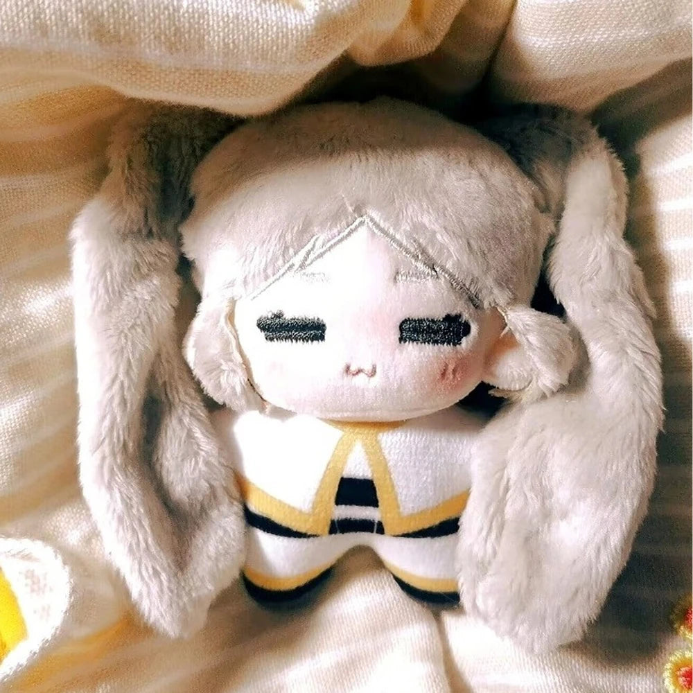 ふわふわ グレーツインテール 眠り顔 ぬいぐるみ