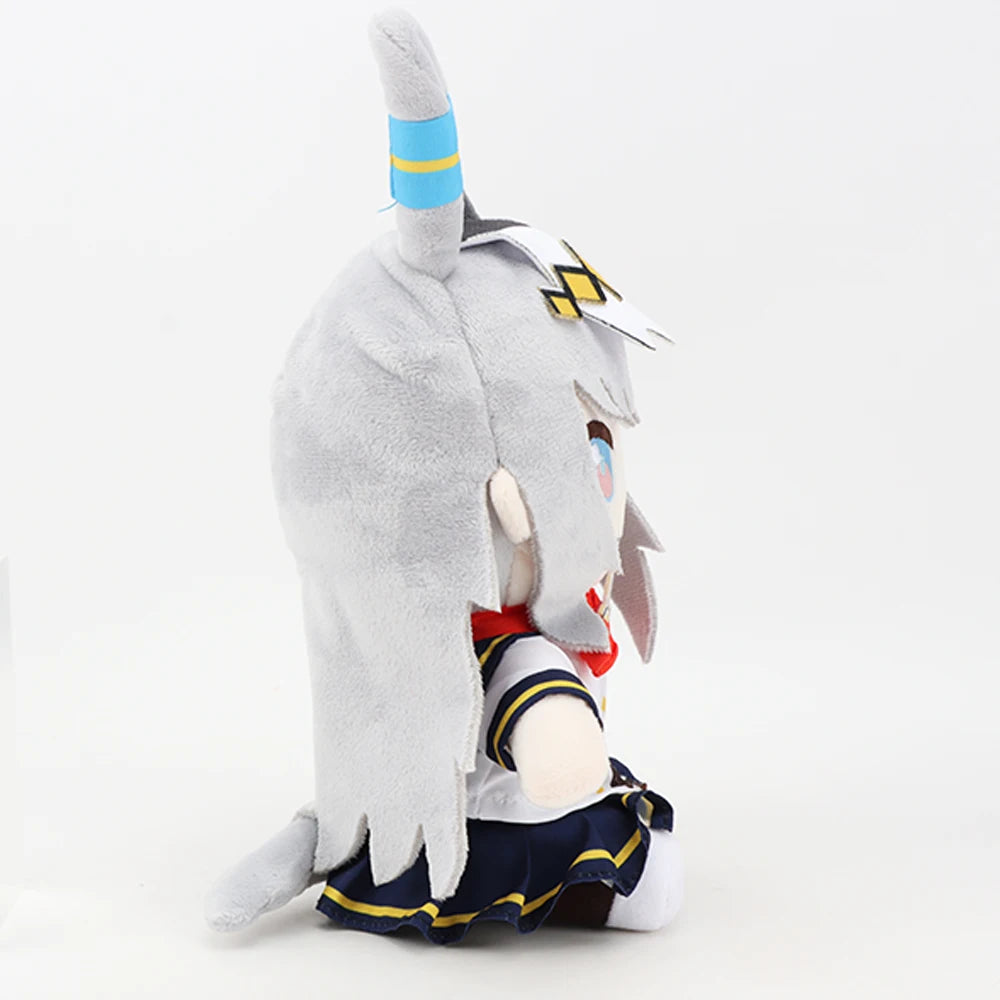 25cm New Uma Musume Pretty Derby Plush Toys Movie Stuffed Animals Cute Cartoon Soft Oguri Cap Dolls Periphery for Fans Gifts