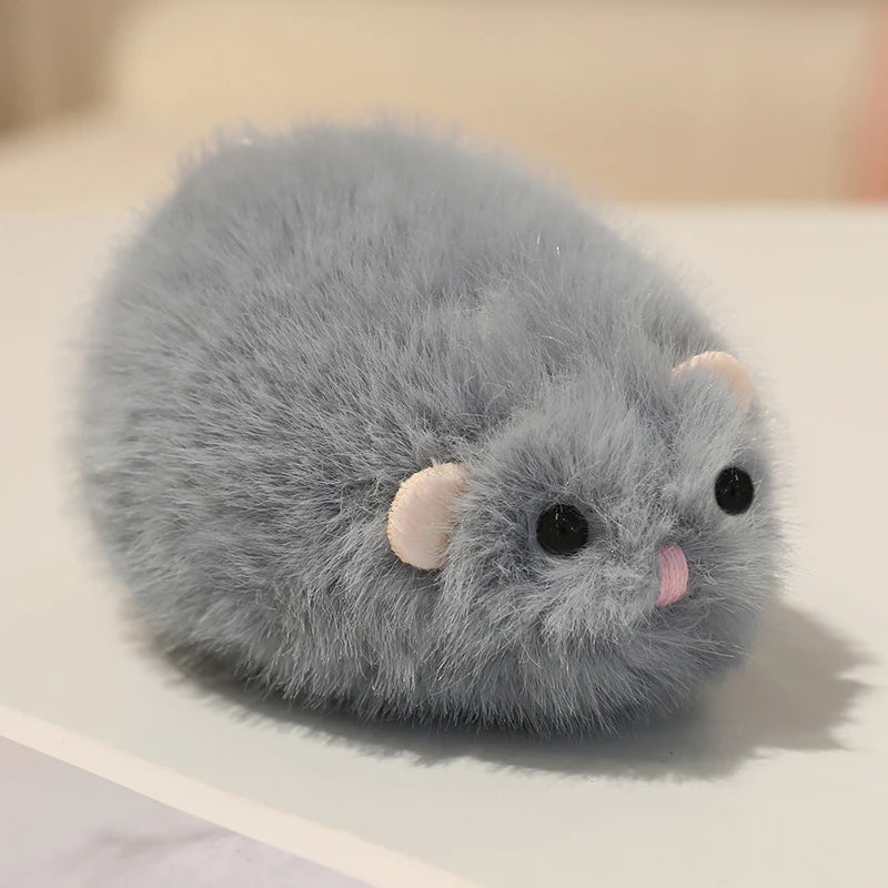 ふわふわ ハムスター 抱きクッション キャメル