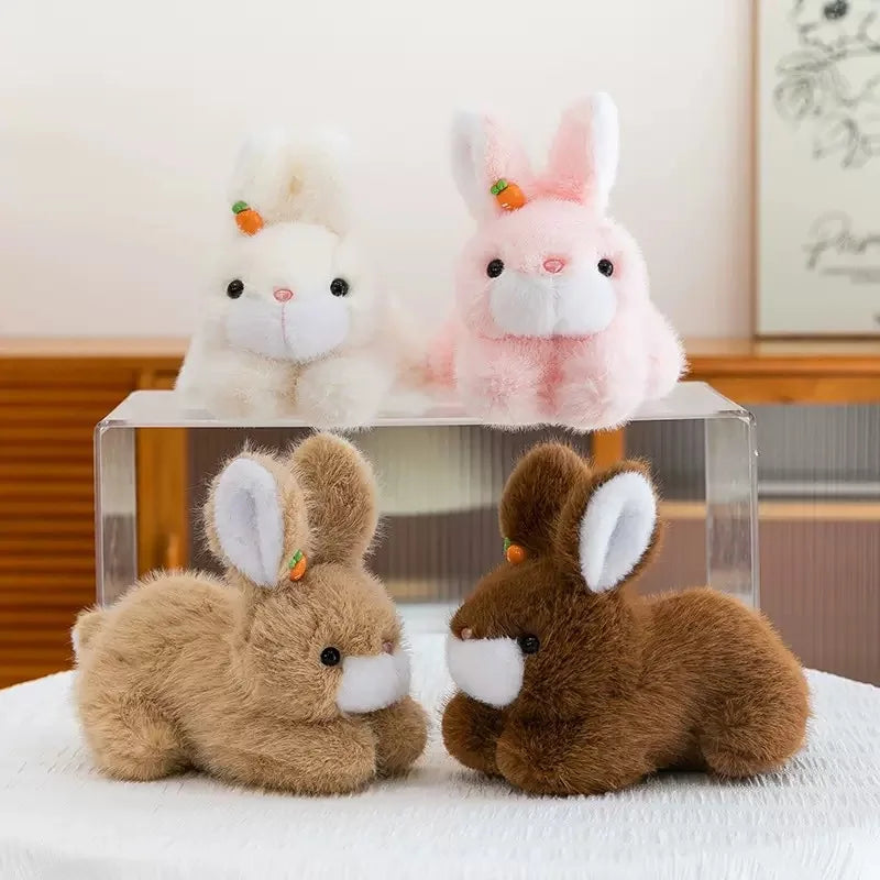 ふわふわ にんじん うさぎ ぬいぐるみ 選べる 4色