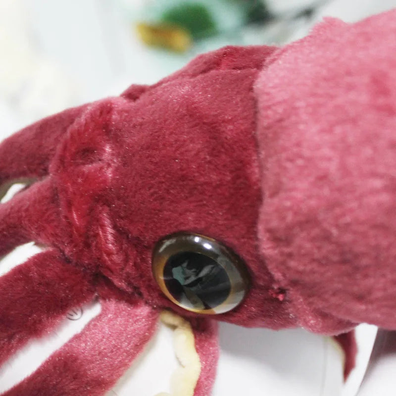 75cm Simulation Cuttlefish Plush Toys Giant Squid Stuffed Toys Cute Sea Animal Plush Dolls For Kids Christmas Gifts