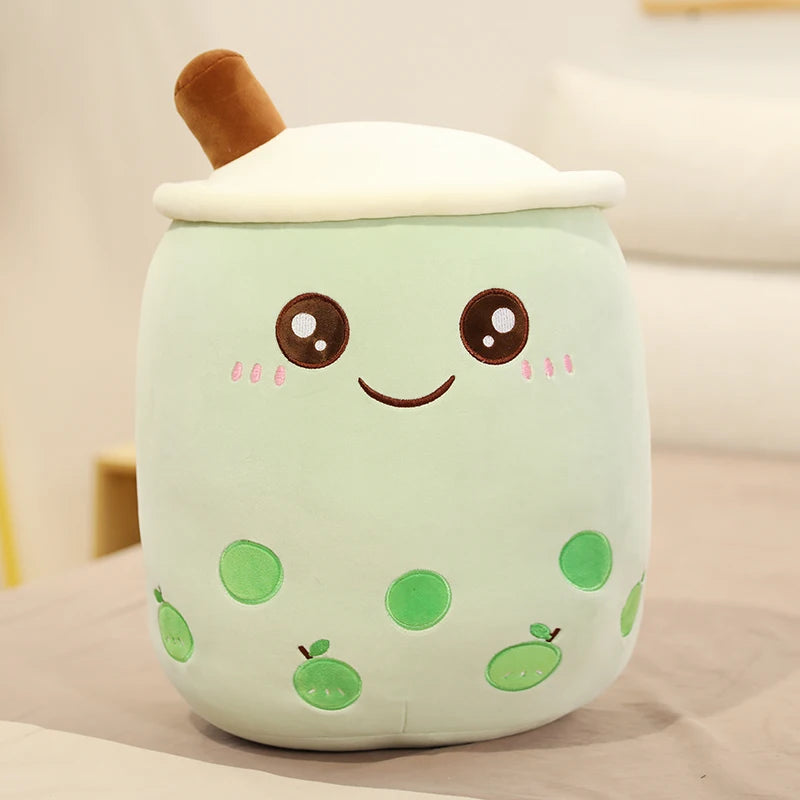 タピオカミルクティー ふわふわ 抱き枕 ぬいぐるみ