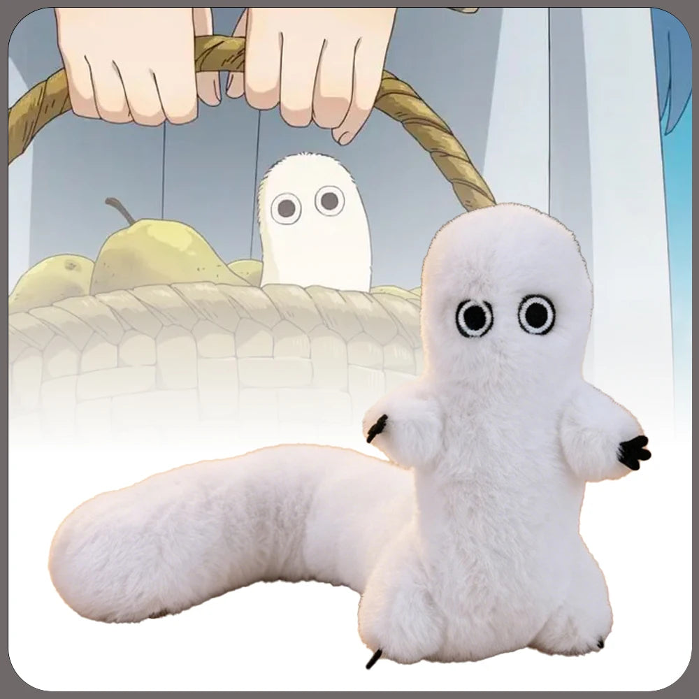 Witch Hat Atelier Fudeworm Plush Toys Fluffy Shapeable Cute Stuffed Toys Anime Brush Buddy Dolls Fans Birthday Gifts Home Decor