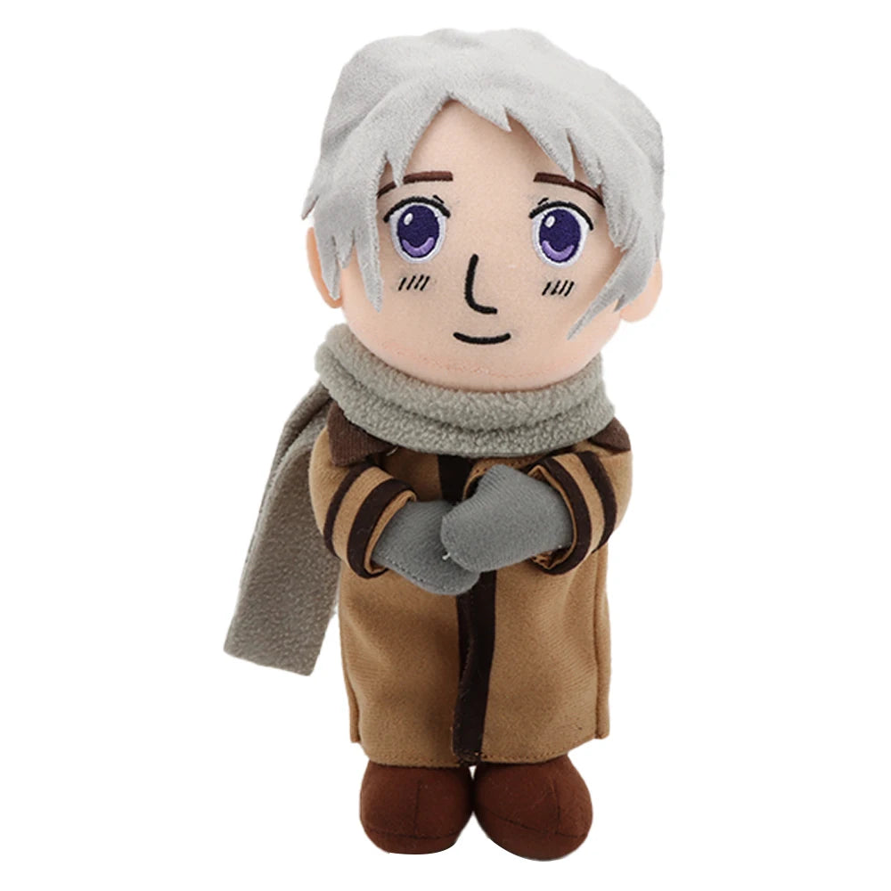 26cm Hetalia Russia Plush Dolls Hetalia Ivan Braginsky Hetalia Axis Powers America Plush Toys Movie Stuffed Animals Fans Gifts