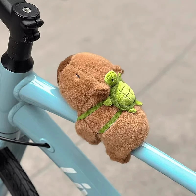 Lovely Capybara Animal Slap Snap Wrap Wristband Bracelet Plush Toys Kawaii Capybara Hand Ring Wristband Funny Toys for Kids