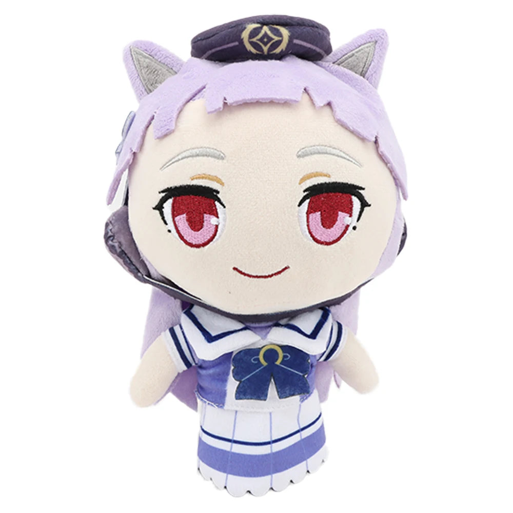 25cm New Uma Musume Pretty Derby Plush Toys Cute Cartoon Soft Gold Ship Verno Light Oguri Cap Plush Doll Periphery for Fans Gift