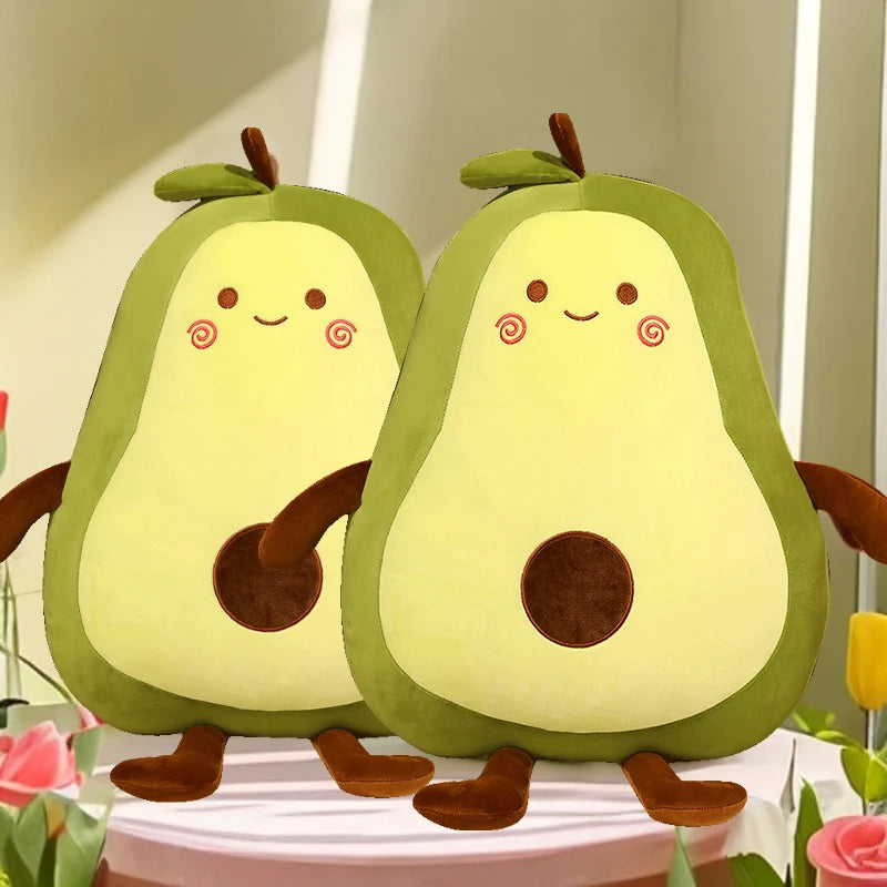 特大 アボカド型 ぬいぐるみ ビーズクッション