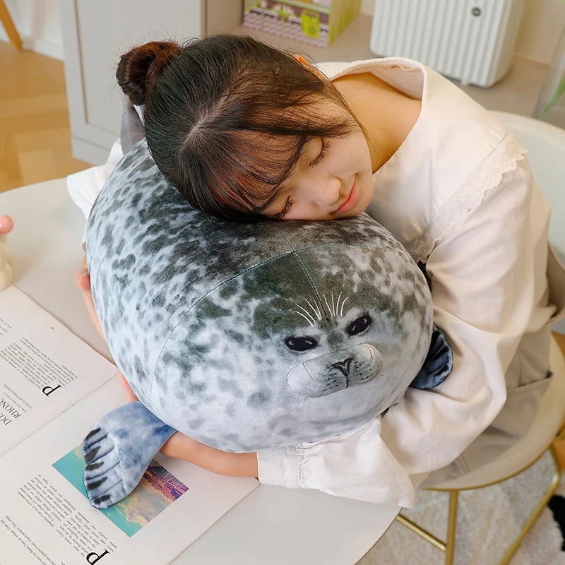 もちもち ゴマフアザラシ 抱き枕 クッション