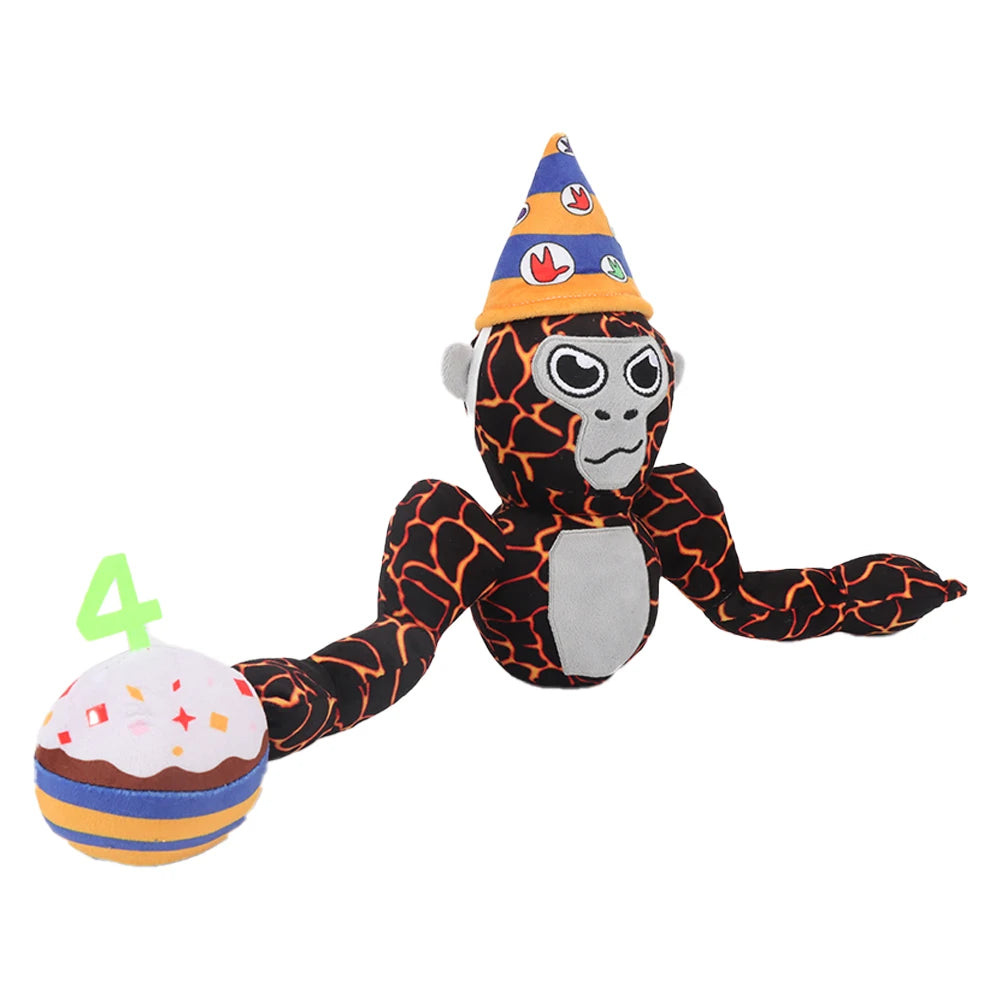 Game Gorilla Tag Plush Toys Movie Stuffed Animals Tagged Monke and Monke Doughboi Plush Toy Boys Birthday Gifts Toys for Kids ﻿