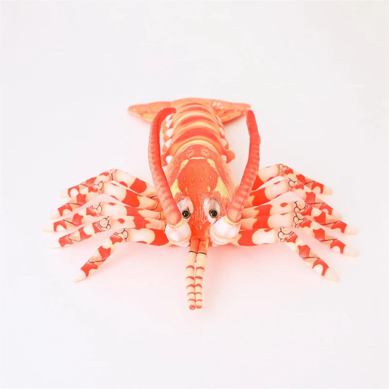 Colorful Australia Lobster Plush Toys Stuffed Throw Pillow - Lifelike Lobster Design Creative Home Decor Funny Christmas Gifts