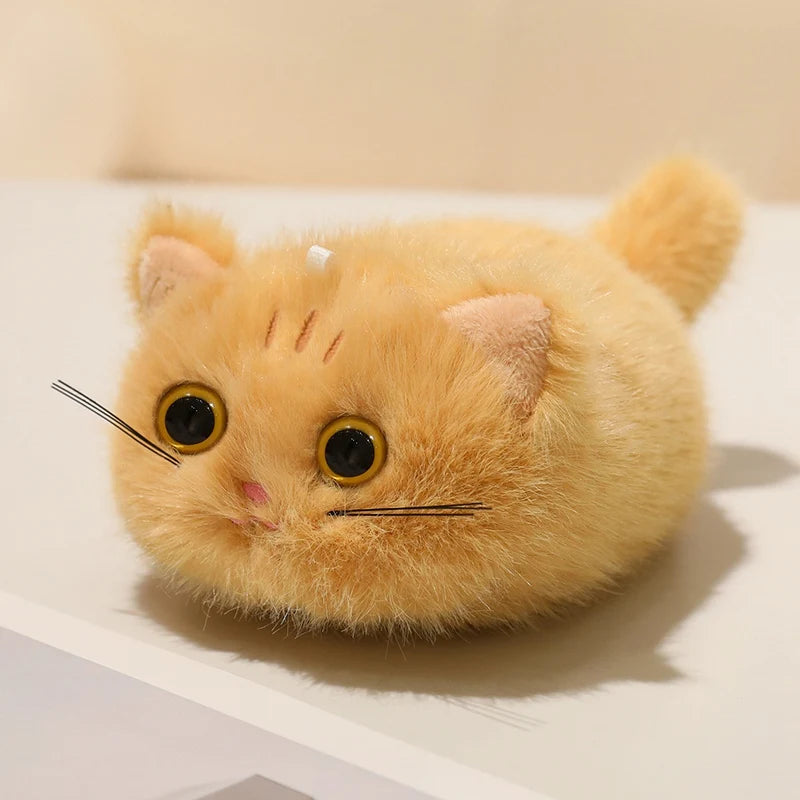 かわいい ふわふわ ミニ 猫 ぬいぐるみ 多色セット 青い目あり